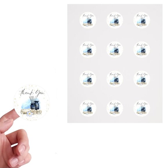 Stickers / Spa Labels Thank You Stickers - Picture 5 of 7